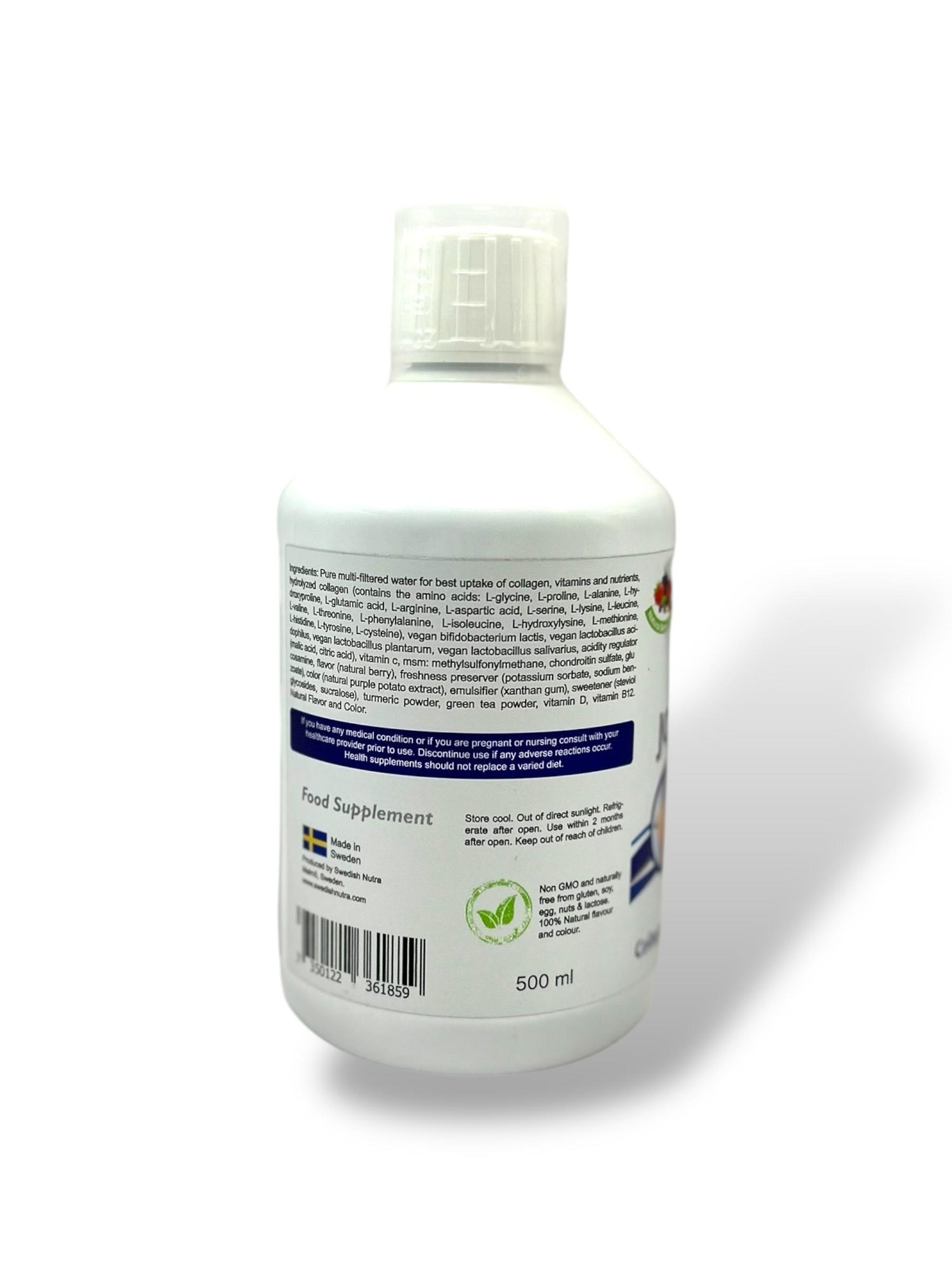 Swedish Nutra Collagen Joint Support – 500ml (Berry Flavour)