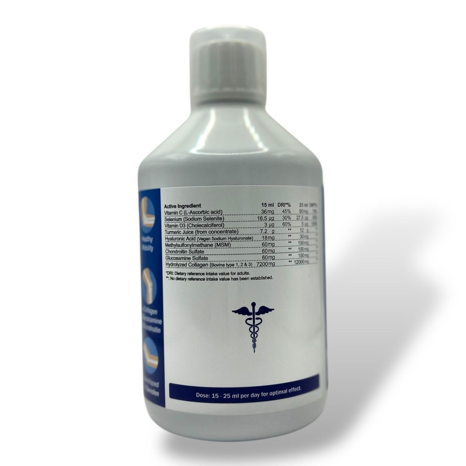 Swedish Nutra Joint Support Max – 12000mg Collagen, Berry Favour (500ml)