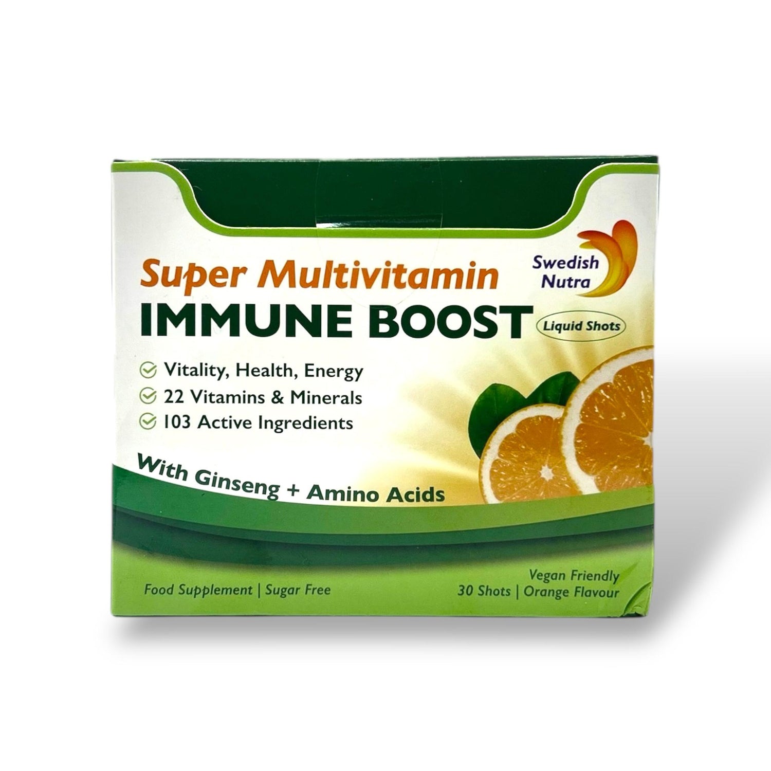 Swedish Nutra Super Multivitamin Immune Boost – 750ml (30 Shots of 25ml)