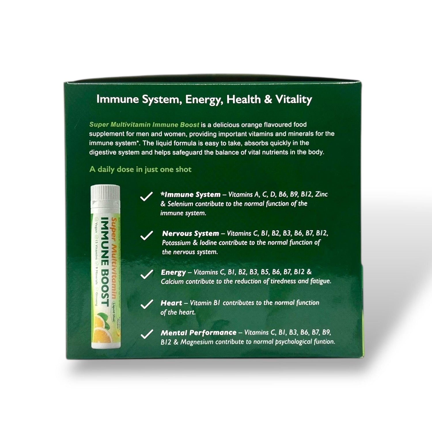 Swedish Nutra Super Multivitamin Immune Boost – 750ml (30 Shots of 25ml)