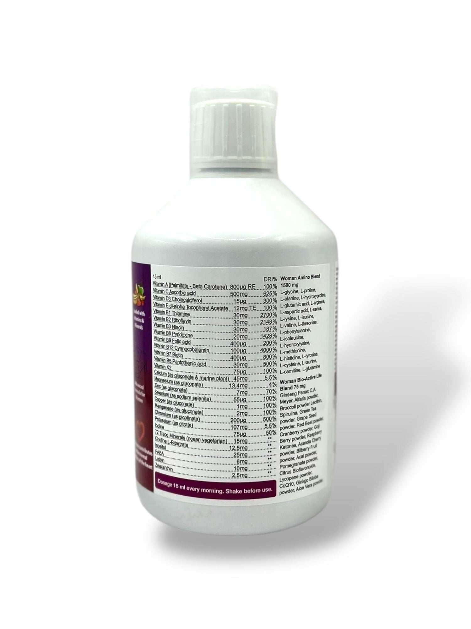 Swedish Nutra Woman Multivitamin – 500ml (Natural Orange Flavour)