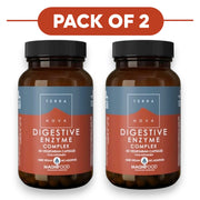 Terranova Digestive Enzyme Complex 50 Vegetarian Capsules Pack of 2