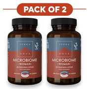 Terranova Microbiome Woman 100 Vegetarian Capsules Pack of 2
