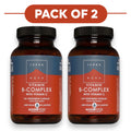 Terranova Vitamin B-Complex with Vitamin C 100 Vegetarian Capsules Pack of 2