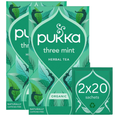 Pukka Organic Three Mint Herbal Tea 32g - 20 Sachets