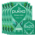 Pukka Organic Three Mint Herbal Tea 32g - 20 Sachets