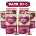 Together Health Gentle Iron Wholefood Supplement 30 Capsules Pack of 6