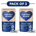 Together Health Night Time Magnesium & Herbs 60 Capsules Pack of 2