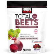Force Factor Total Beets Soft Chews – 60 Count