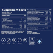 Supplement Facts Image: Trace Minerals Power Pak pomegranate blueberry supplement facts ingredients packets 30 count