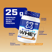 USN Blue Lab Whey Protein Powder, Chocolate Caramel - 2kg
