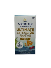 Nordic Naturals Ultimate Omega Teen Soft Gels - 1120mg Omega-3 - 60 Count