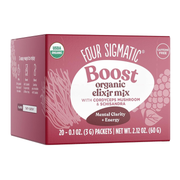 Four Sigmatic Organic Caffeine-Free Elixir Mix 20-Packet Box.