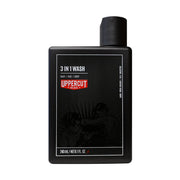 Uppercut Deluxe 3 in 1 Hair Face Body Wash 240ml bottle Bay Rum fragrance packaging