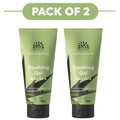 Urtekram Soothing Aloe Vera Gel with Hyaluronic Acid 100ml Pack of 2