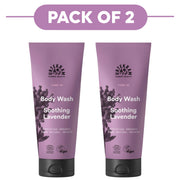 Urtekram Soothing Lavender Body Wash 200ml Pack of 2