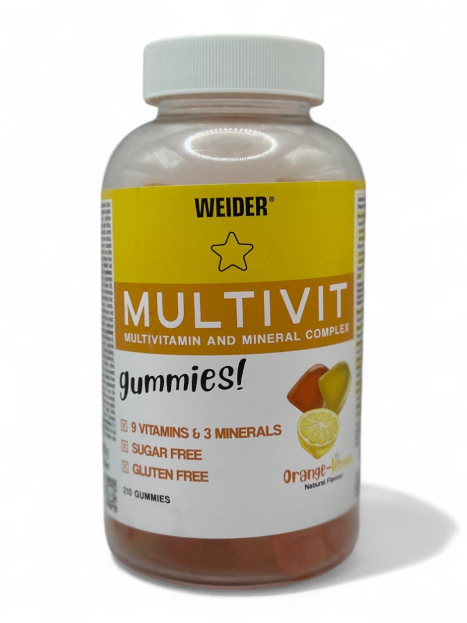 Weider Multivit Multivitamin and Mineral Complex Gummies - 210 count