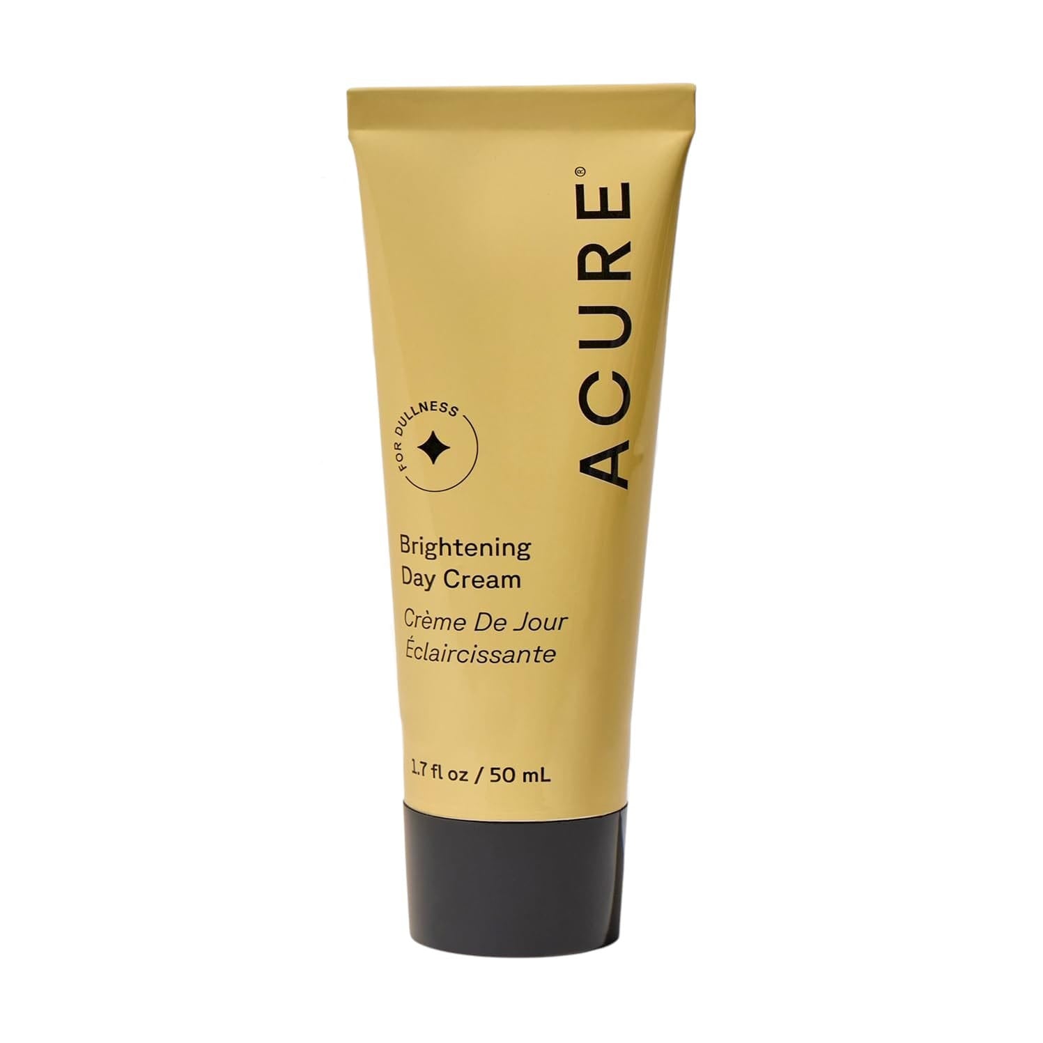 Acure Brightening Day Cream cica argan oil vegan face cream tube 50ml