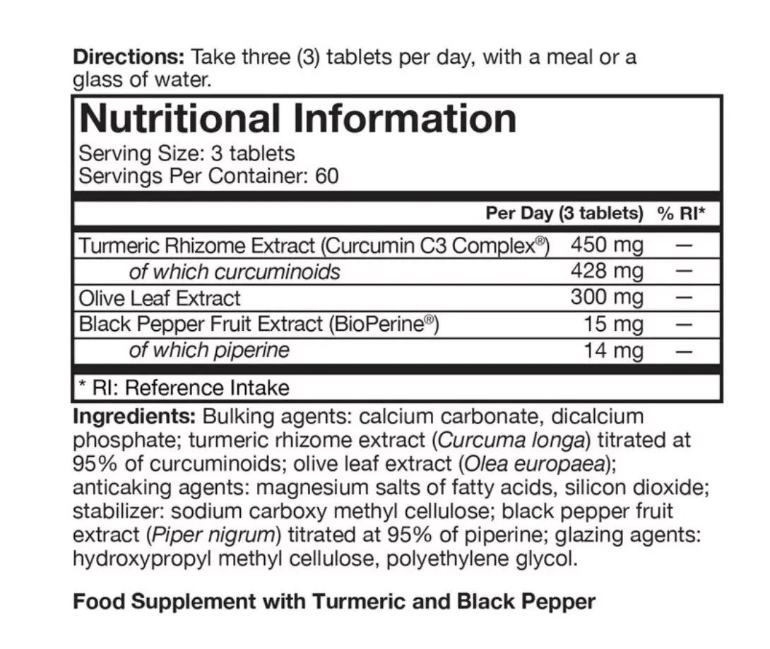 Youtheory Turmeric – 2000 mg – 210 Veggie Capsules