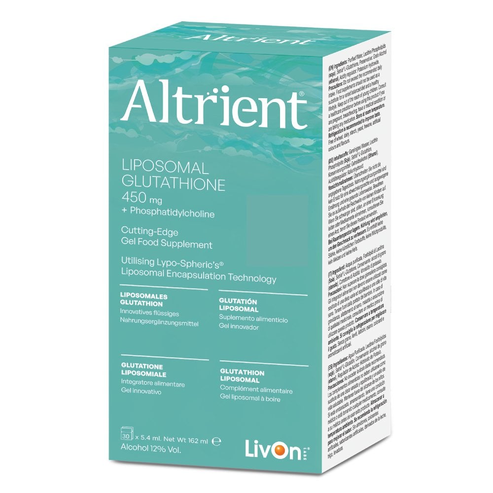 Altrient Liposomal Glutathione 450mg box