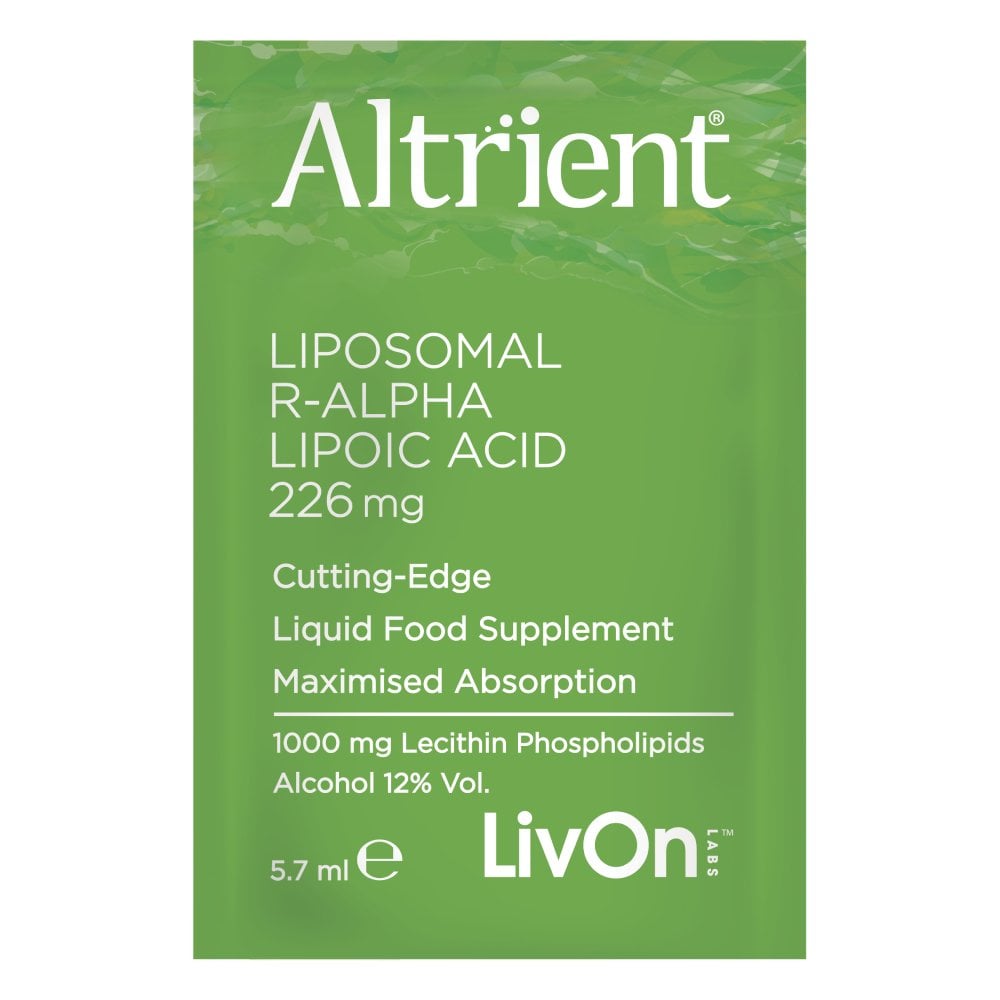 Altrient Liposomal R-Alpha Lipoic Acid 226mg sachet