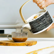 Four Sigmatic mushroom blend powder mixing instructions and serving suggestion