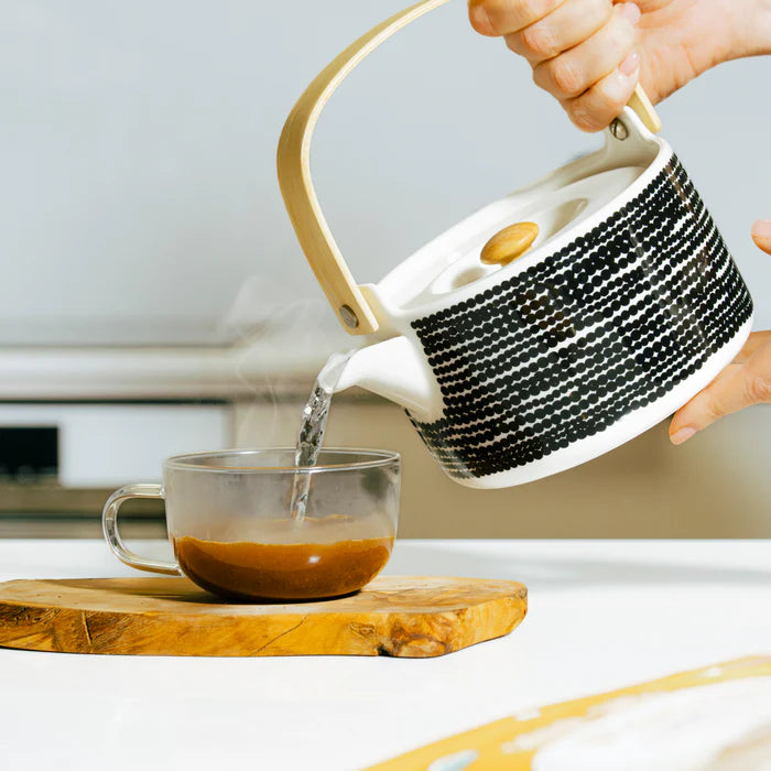 How to use
Four Sigmatic instant coffee blend preparation instructions sachet display on white background