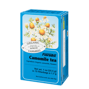 Floradix Organic Chamomile Herbal Tea box, 15 teabags.