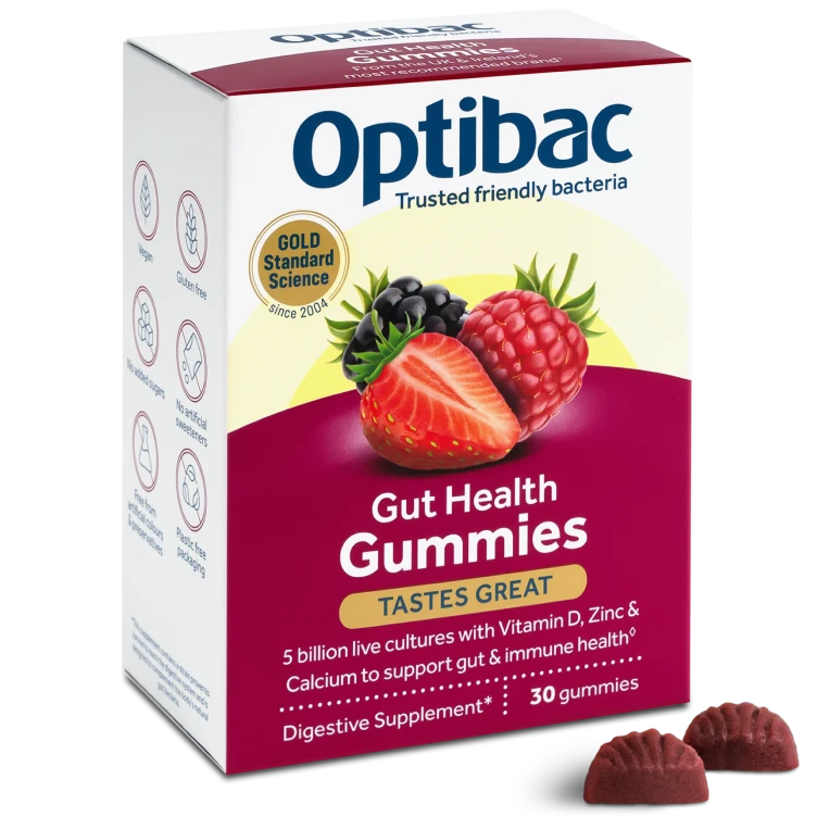 Optibac Probiotics Gut Health Gummies.