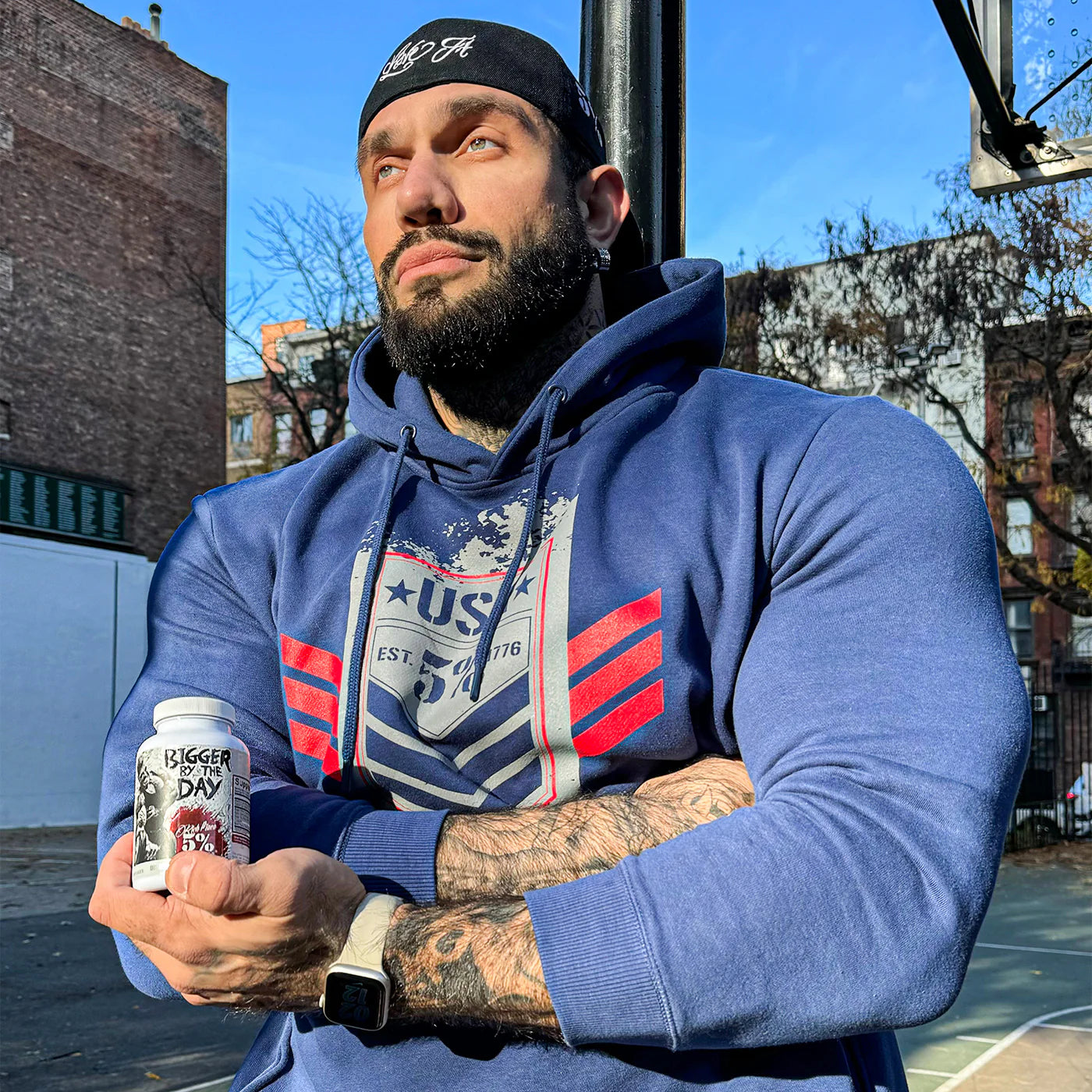 5% Nutrition Bigger By The Day Supplement - 120 Capsules