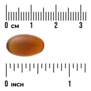 Swanson Saw Palmetto Maximum Strength 320mg 60 Softgels Pack of 2 size comparison with measurement scale