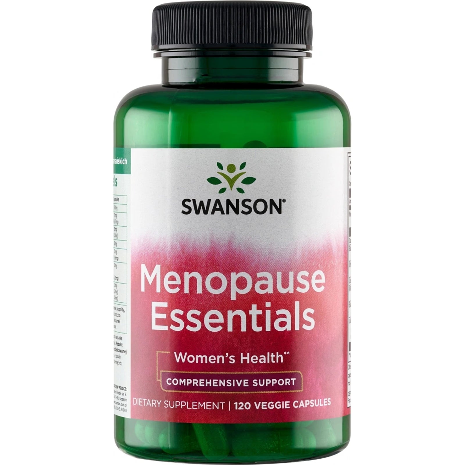 Swanson Menopause Essentials Women's Herbal Formula 120 Veg Capsules ...