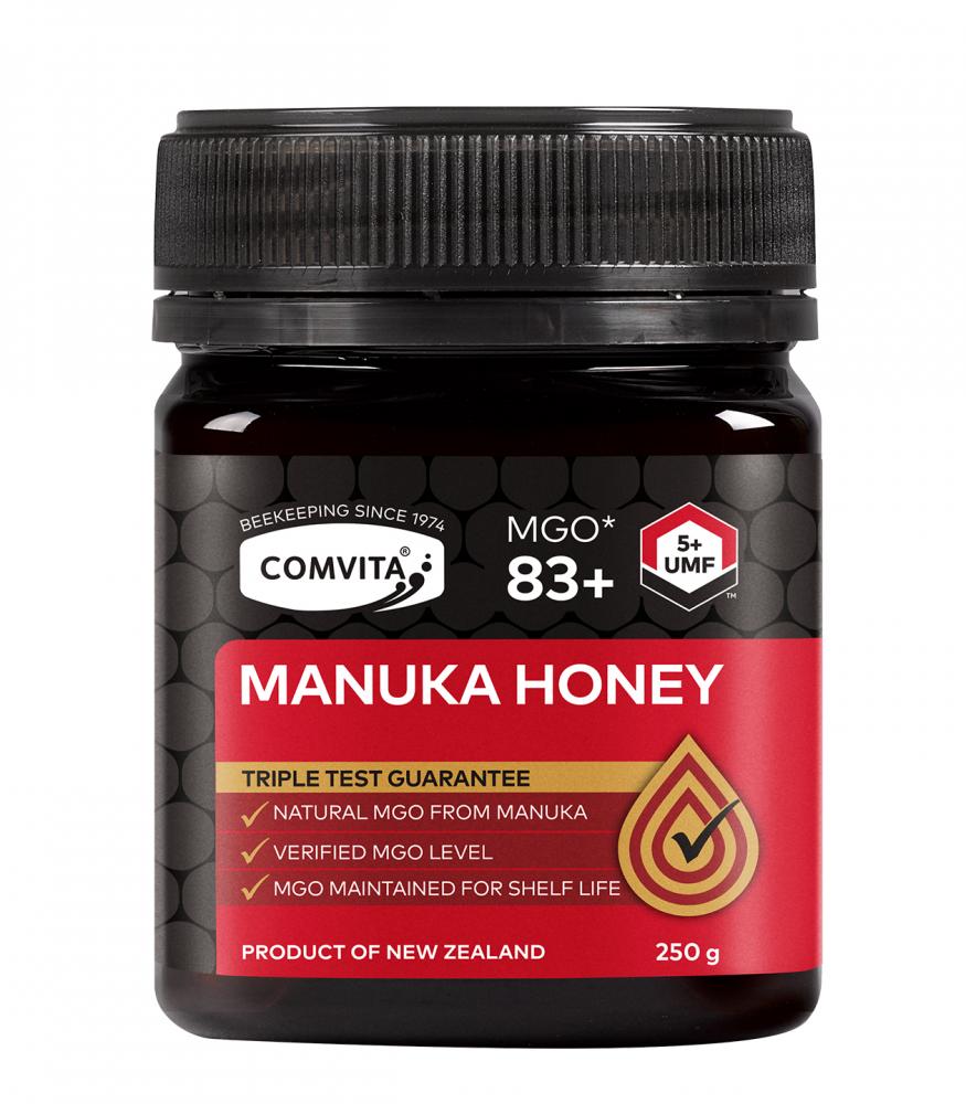 Comvita Manuka Honey MGO 83+ UMF 5+ glass jar 250g