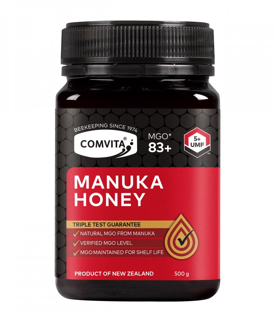 Comvita Manuka Honey MGO 83+ UMF 5+ glass jar 500g
