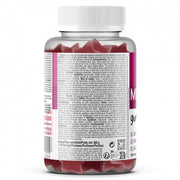 Ingredients and usage instructions for Weider Melatonin gummies.