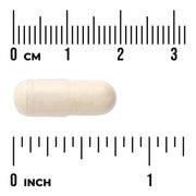 Swanson SelenoExcell Selenium 200mcg 60 Capsules Pack of 2 size comparison with measurement scale