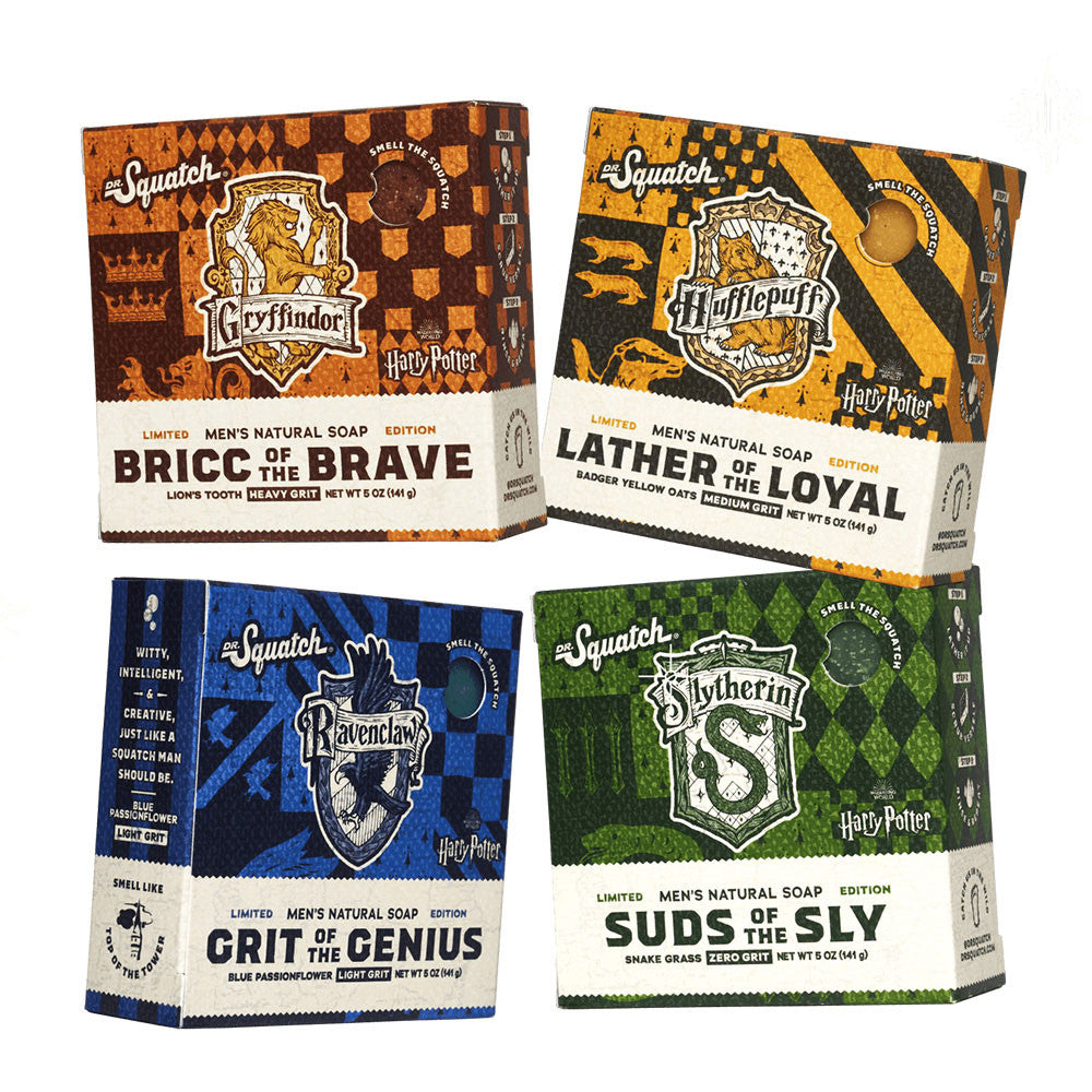 Dr. Squatch x Harry Potter Hufflepuff Lather of the Loyal Bar Soap - 141g