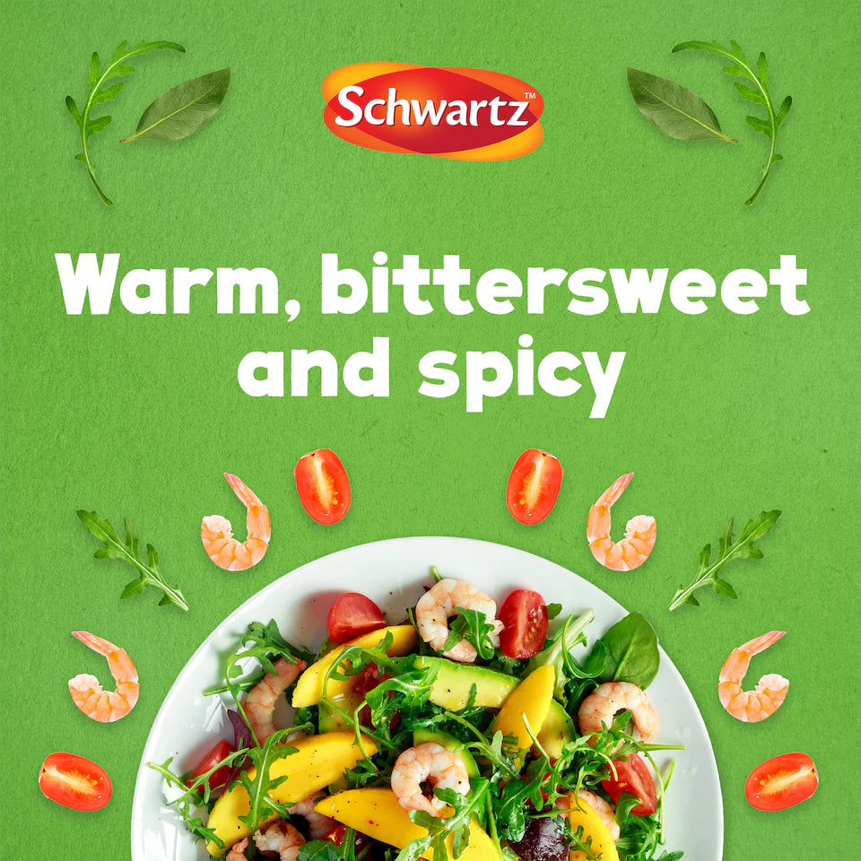 Lifestyle/use image: Schwartz Whole Bay Leaves used in soups stews and sauces 27g