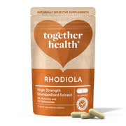 Together Health Rhodiola Standardised Extract 350mg 30 vegan capsules pouch