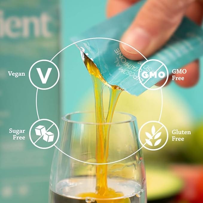 Altrient glutathione sachets ingredients and nutritional label