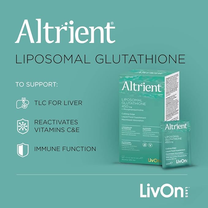 Altrient Liposomal Glutathione 450mg - 30 Sachets