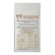 Supplement facts & ingredients image: OstroVit oatmeal apple cinnamon ingredients label pouch 200g