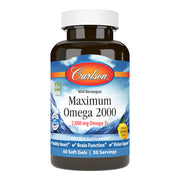 Carlson Labs Maximum Omega 2000mg Softgels