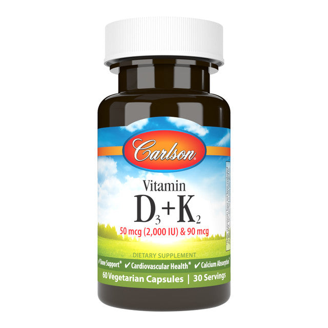 CARLSON LABS Vitamin D3 + K2