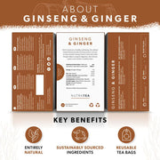 Nutra Ginseng & Ginger - Energy & Vitality Tea