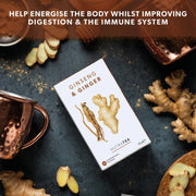 Nutra Ginseng & Ginger - Energy & Vitality Tea