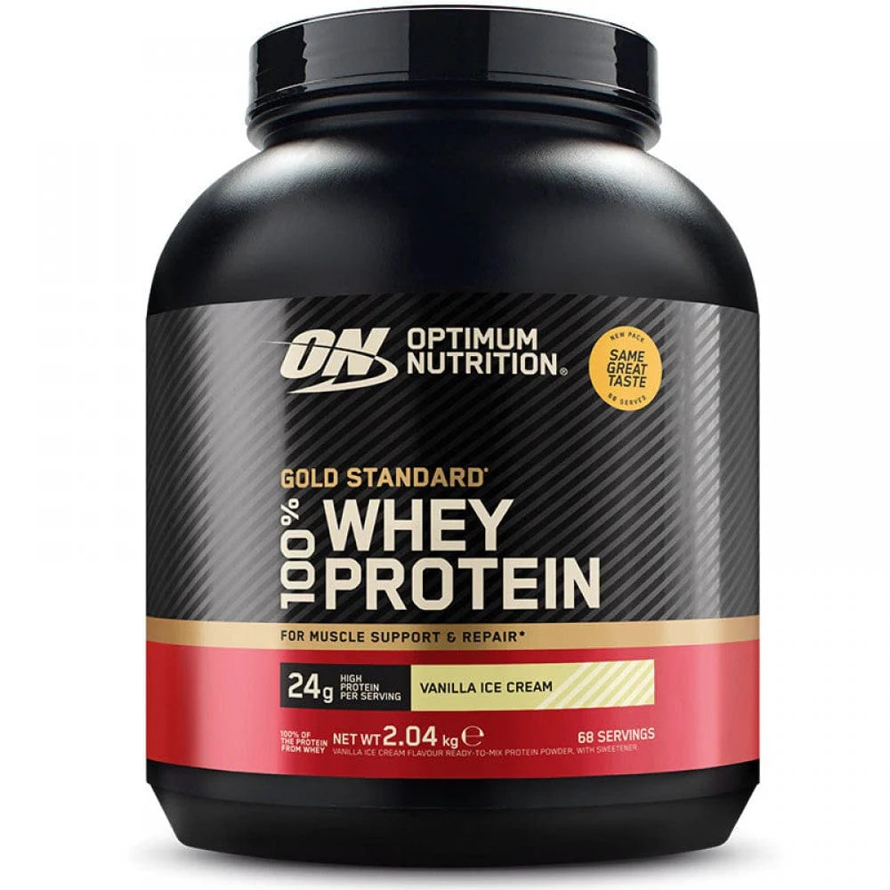 Optimum Nutrition Gold Standard Whey Protein Vanilla Ice Cream tub 2.04kg