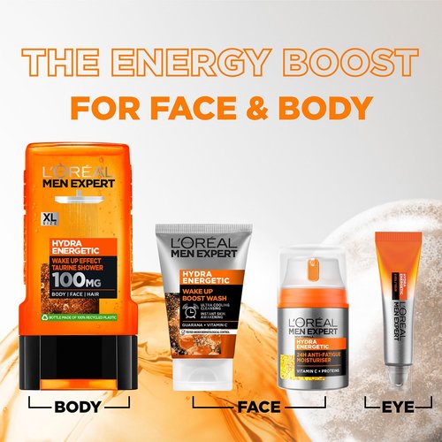 L'Oreal Men Expert Hydra Energetic Daily Moisturiser routine