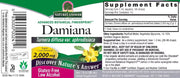 Nature’s Answer Damiana liquid extract 2000mg 30ml barcode