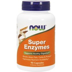 Now Foods Super Enzymes, 180 capsules
